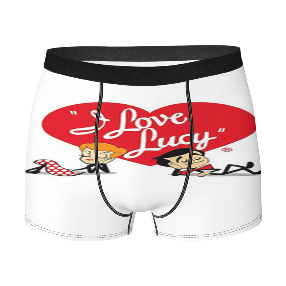 I Love Lucy Falling Love Men'S Boxer Briefs