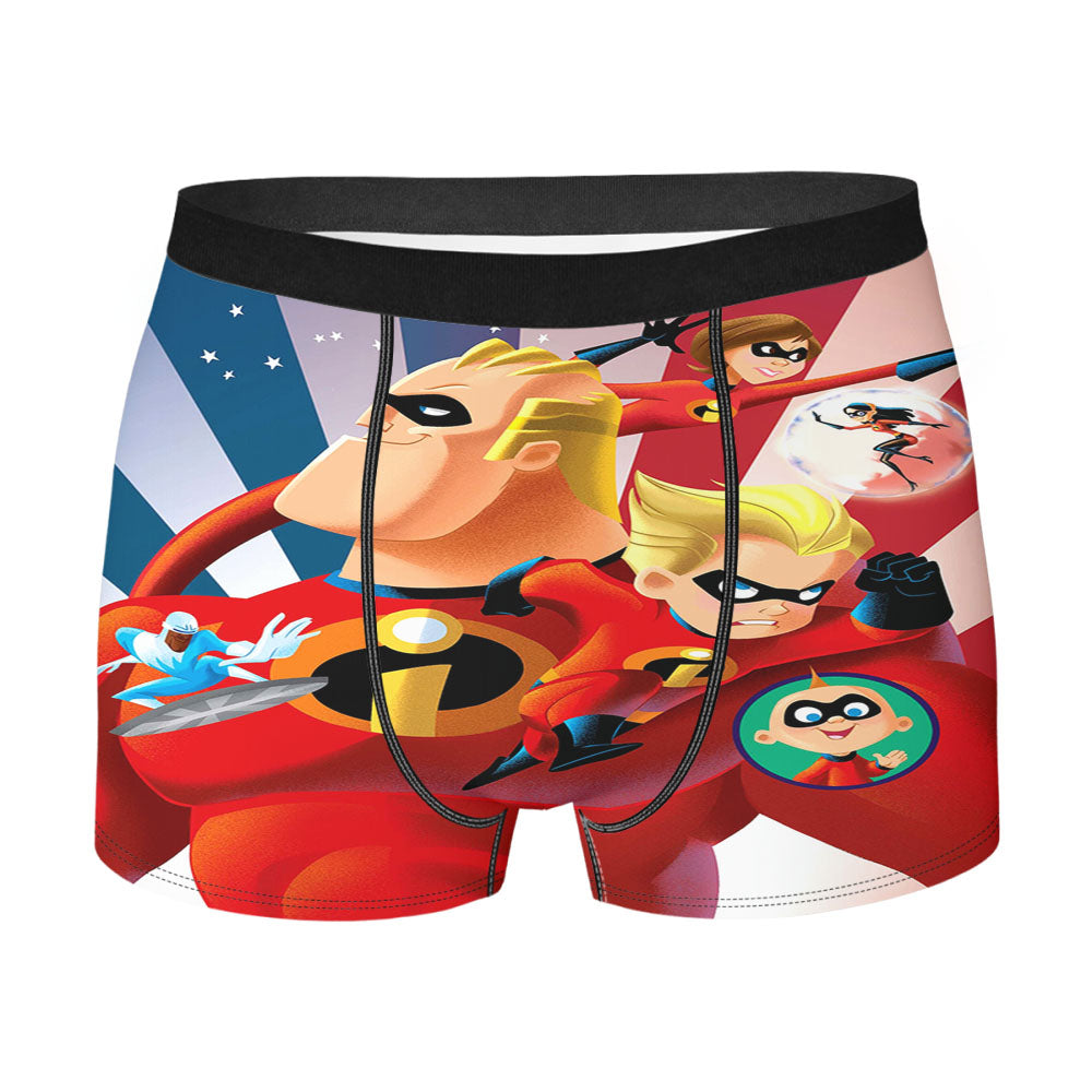 Incredibles Family Matters Disney Pixar Men'S Boxer Briefs