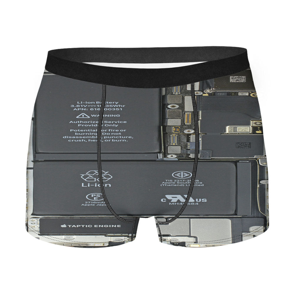 Iphone X Internals Men'S Boxer Briefs