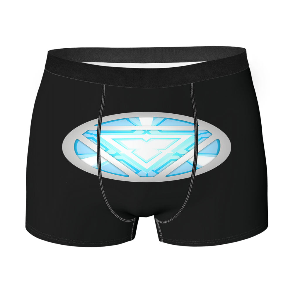Iron Man Arc Reactor 3 1 3 1 Men'S Boxer Briefs