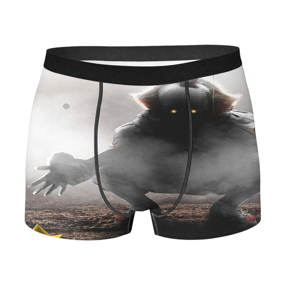 It Chapter Pennywise Red Balloon Scary Clown Men'S Boxer Briefs