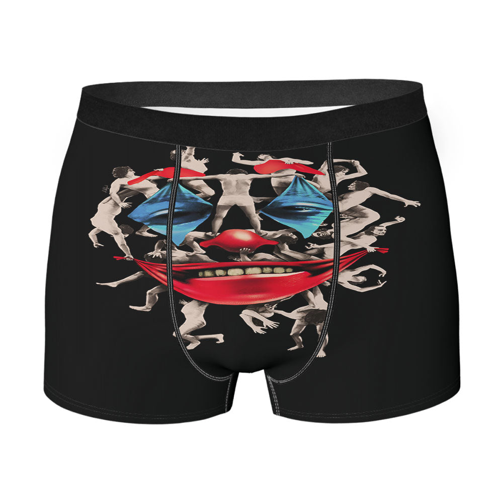 Joker 019 Black Pose Men'S Boxer Briefs