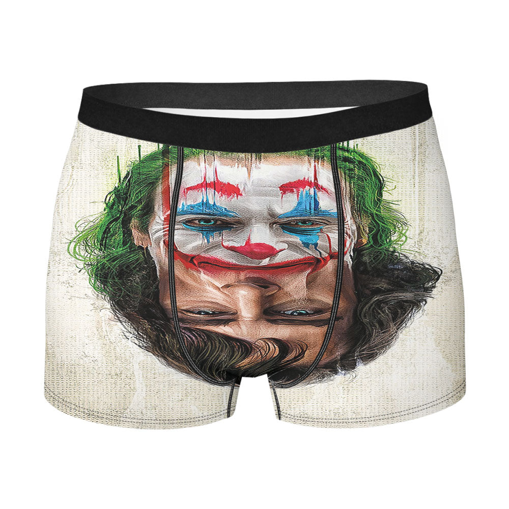 Joker 019 Movie Poster Joaquin Phoenix Men'S Boxer Briefs