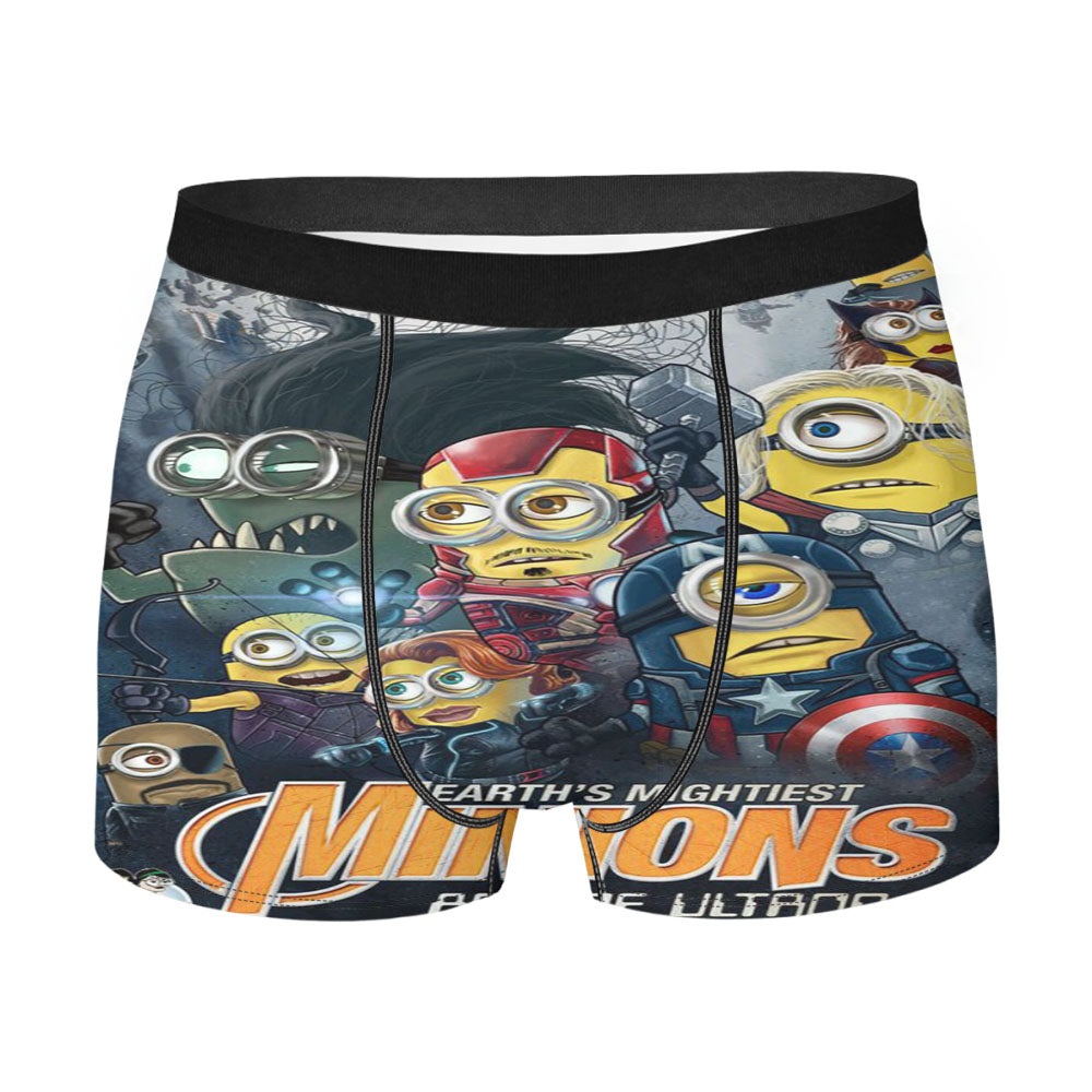 Minion Avengers Men'S Boxer Briefs