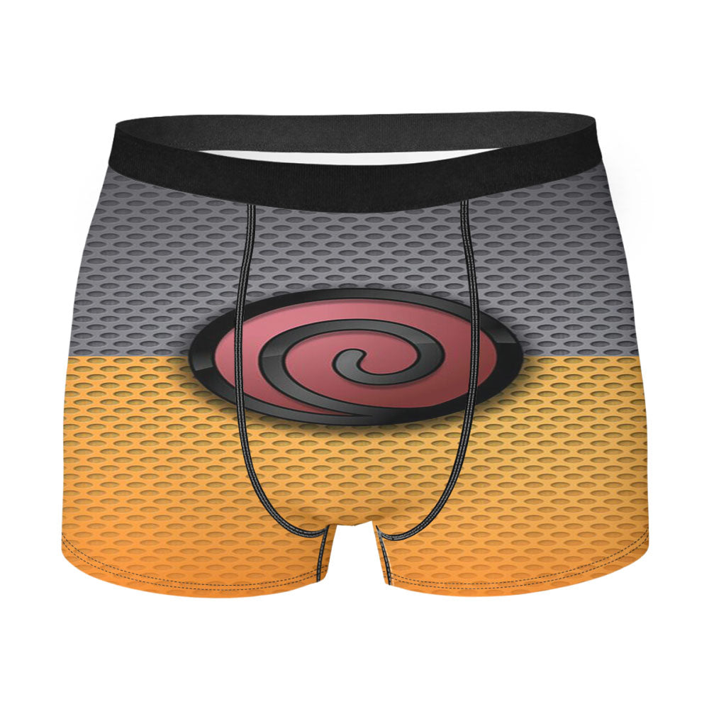 Naruto Uzumaki Clan Logos Men'S Boxer Briefs