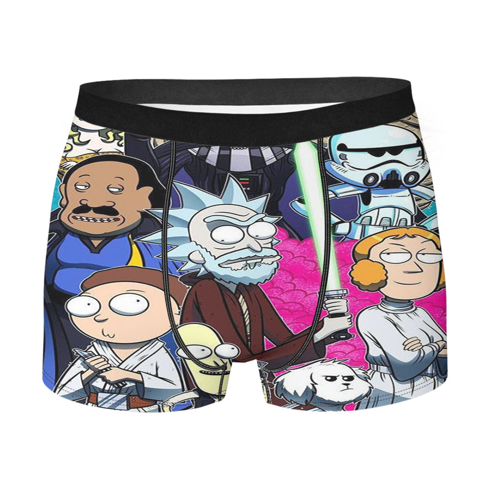 Rick And Morty X Star Wars Men'S Boxer Briefs