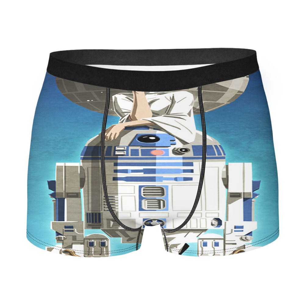 Star Wars Robot R2D2 Men'S Boxer Briefs