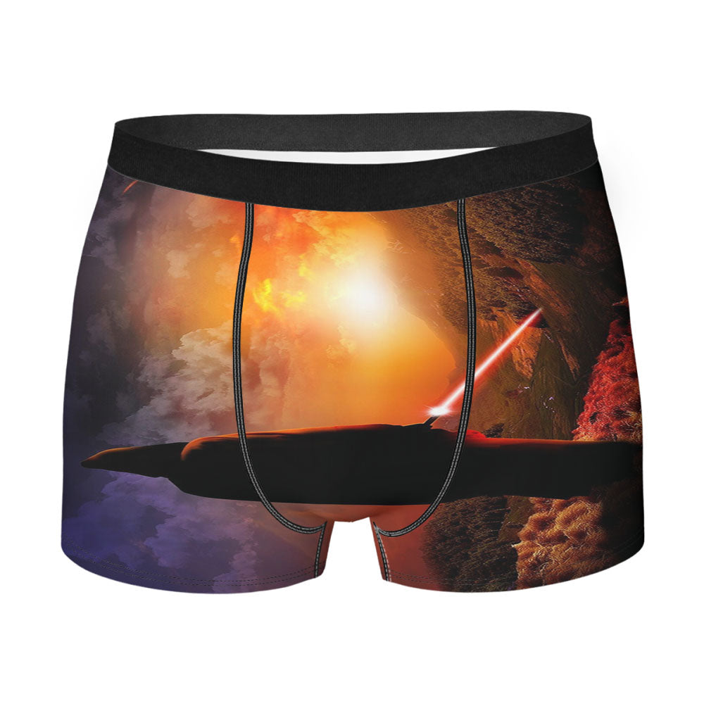 Star Wars Sunset Wallpaper Men'S Boxer Briefs