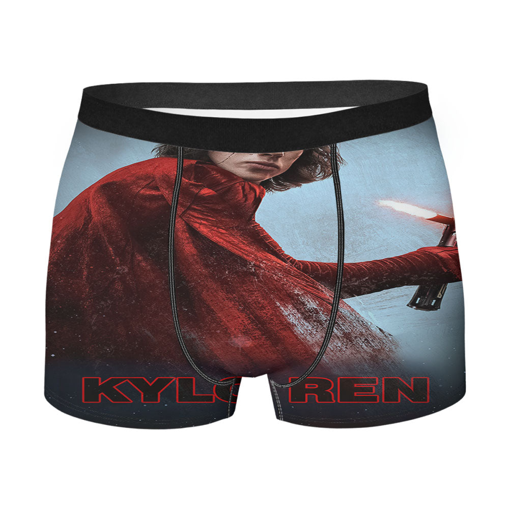 Star Wars The Last Jedi Kylo Ren Poster Men'S Boxer Briefs