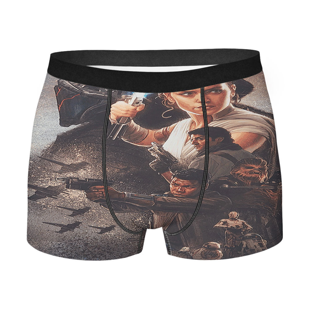 Star Wars The Rise Of Skywalker Men'S Boxer Briefs