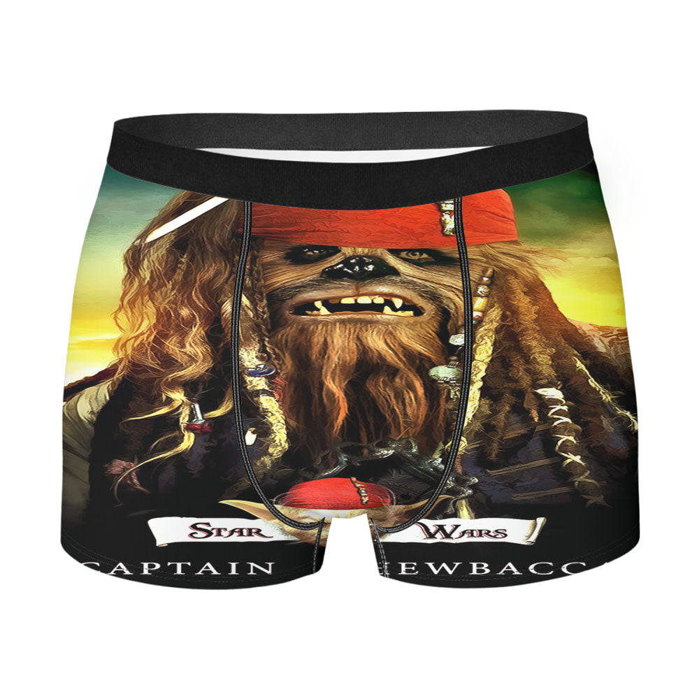 Star Wars Vs Pirates Of The Caribbean Men'S Boxer Briefs