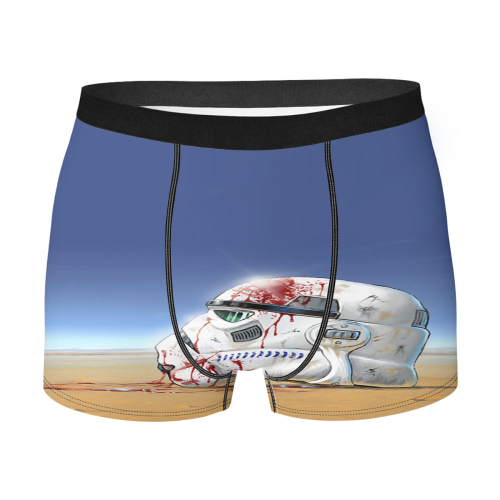 Start Wars Disney Cartoon Space Men'S Boxer Briefs