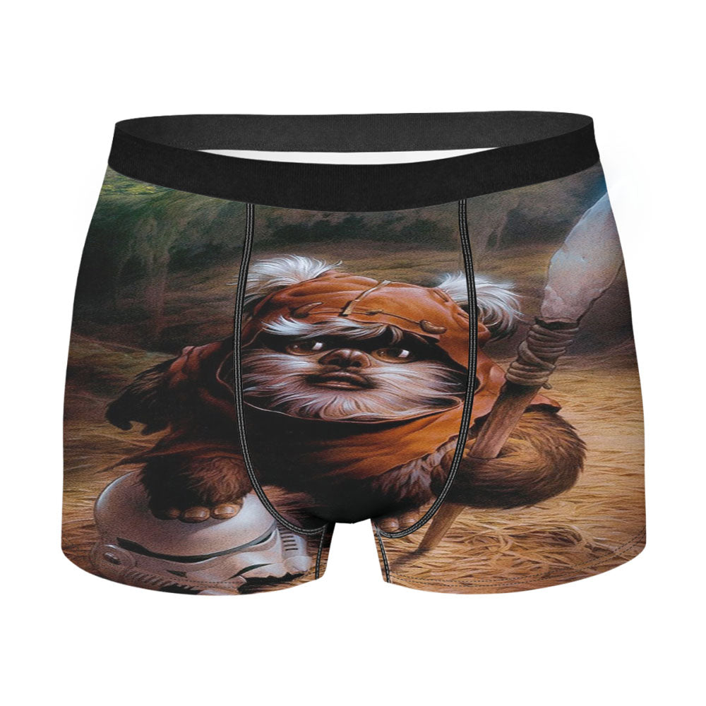 Wicket Ewok Jedi Star Wars Men'S Boxer Briefs