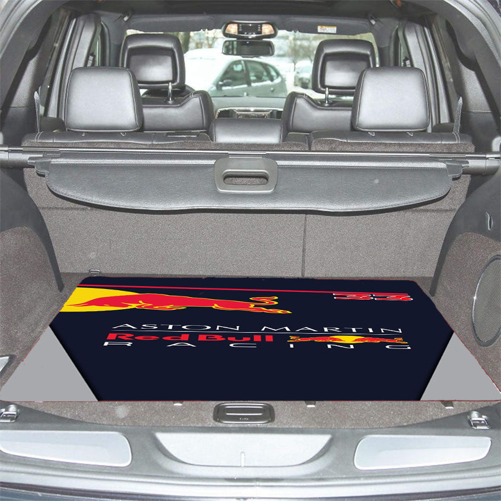 Aston Martin Red Bull Racing Wallpaper Car Trunk Mat Non Slip