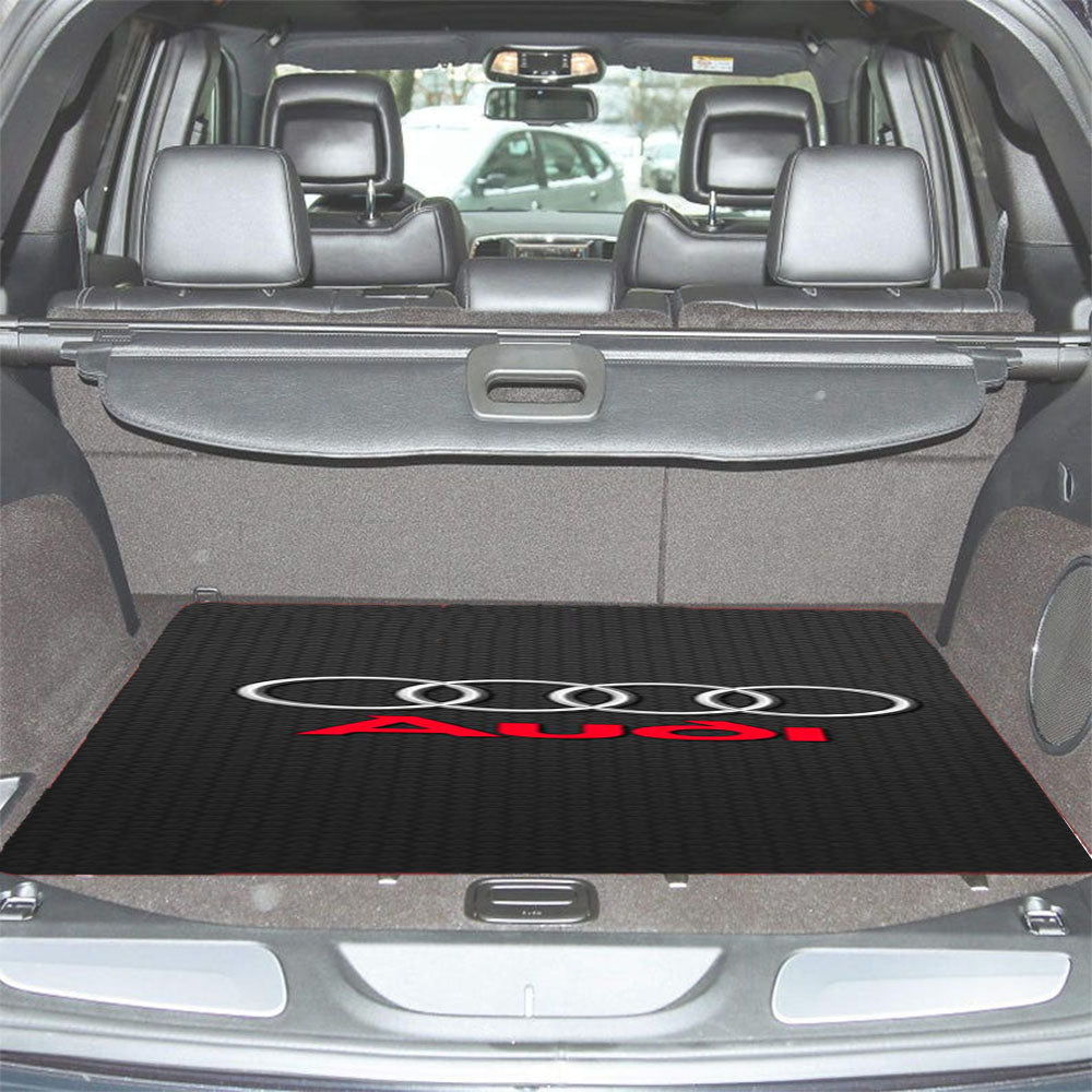 Audi Logo 1 Car Trunk Mat Non Slip