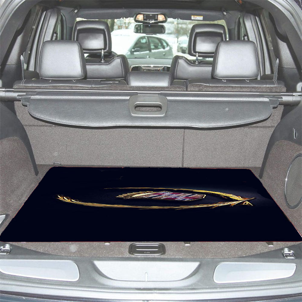 Cadillac Gold Logo Car Trunk Mat Non Slip