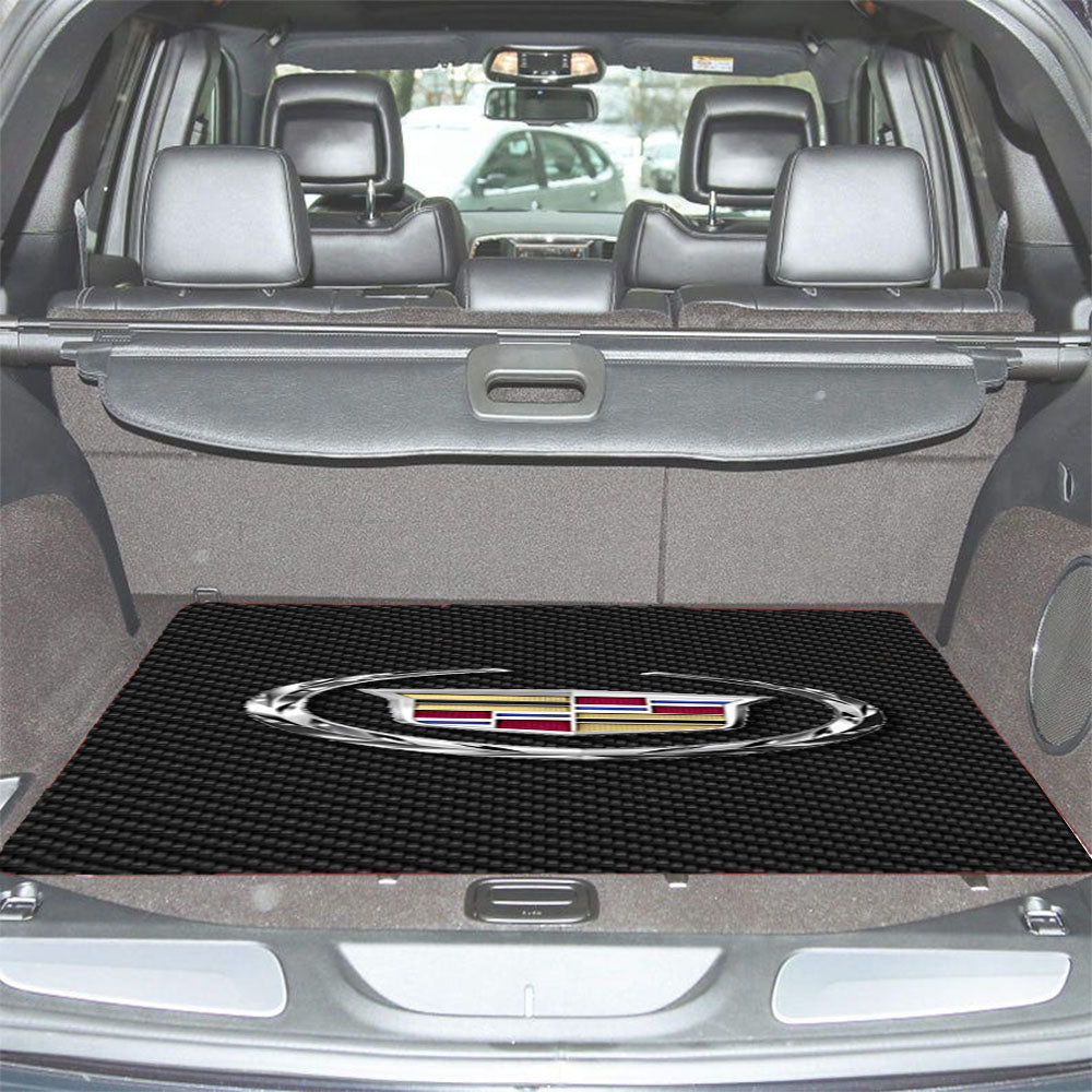 Car Cadillac Logo Car Trunk Mat Non Slip