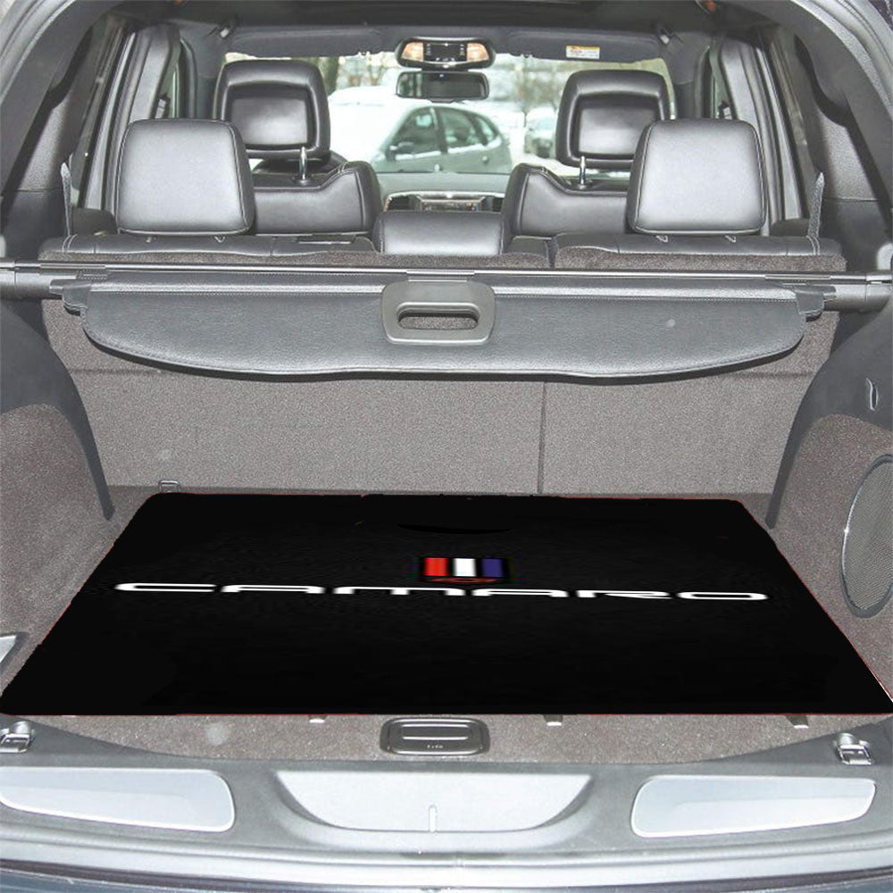 Chevrolet Camaro Logo Car Trunk Mat Non Slip