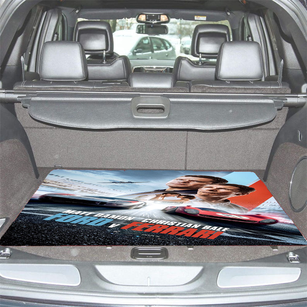 Ford Vs Ferrari Race Car Movie Poster Car Trunk Mat Non Slip