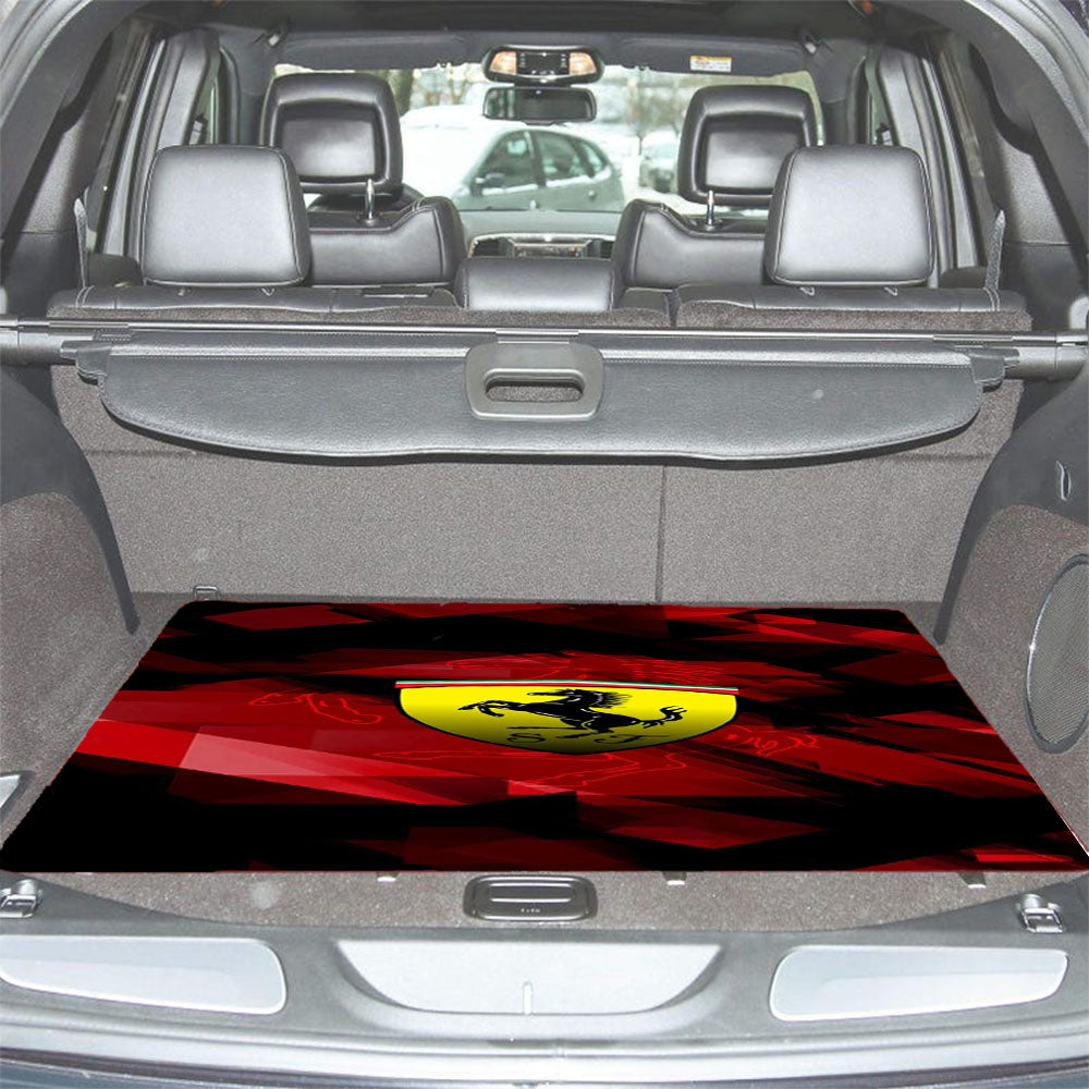 Formula 1 Ferrari Car Trunk Mat Non Slip