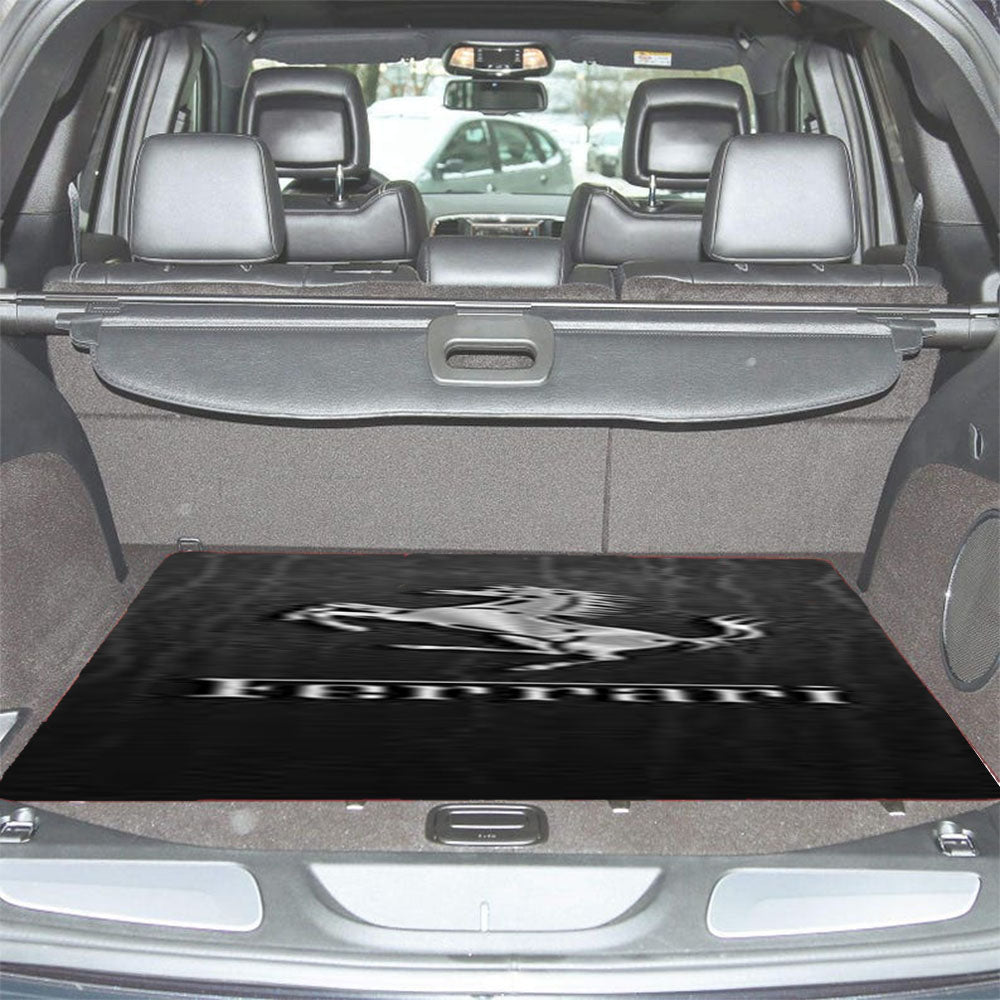 Great Ferrari Logo Car Trunk Mat Non Slip