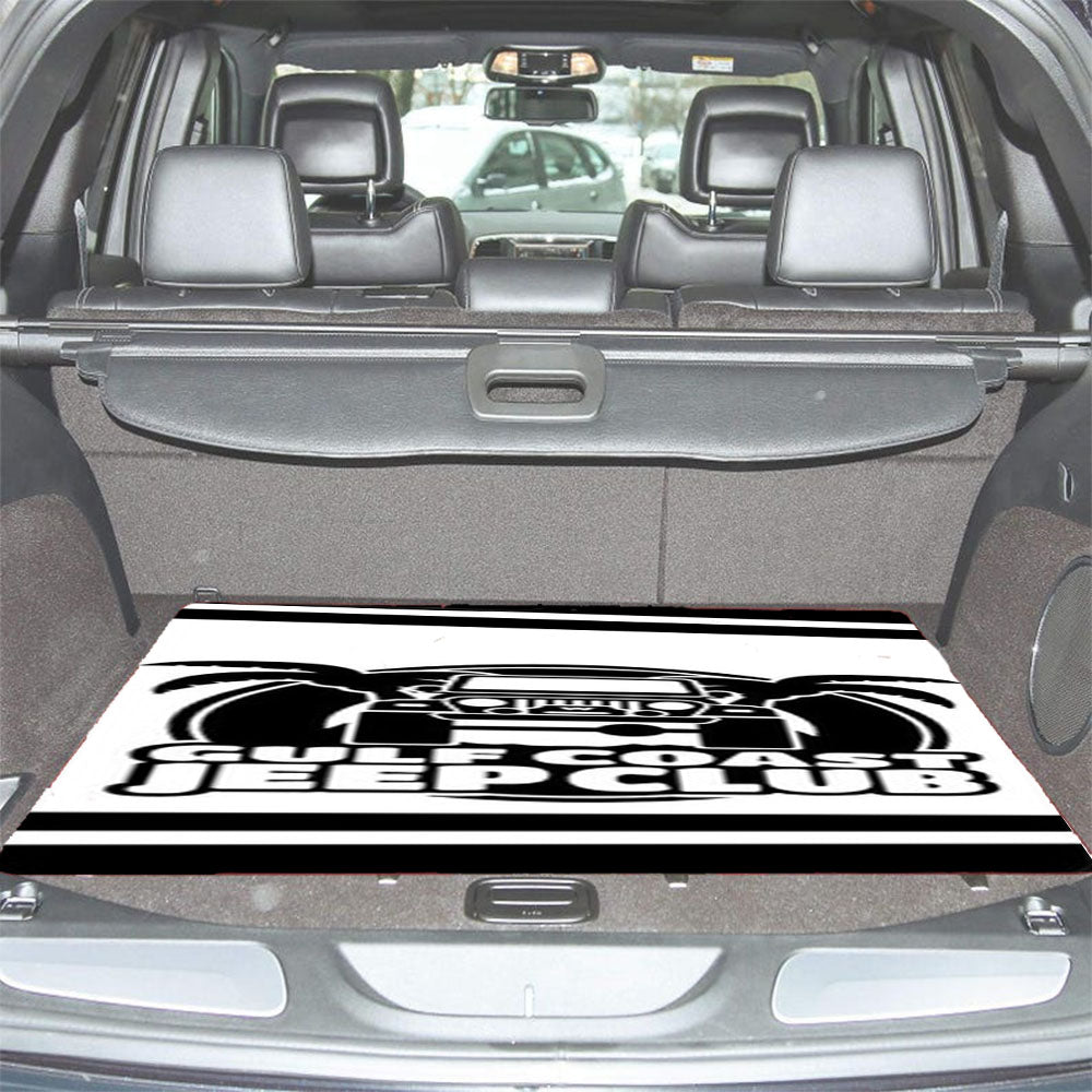 Gulf Coast Jeep Club Car Trunk Mat Non Slip
