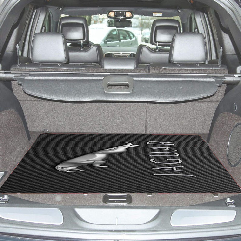 Jaguar Car Logo Car Trunk Mat Non Slip