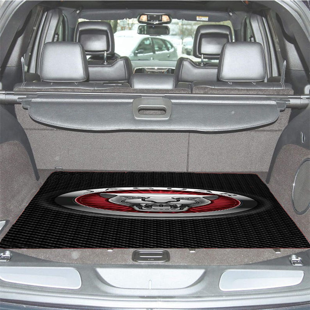 Jaguar Car Logo 2 Car Trunk Mat Non Slip