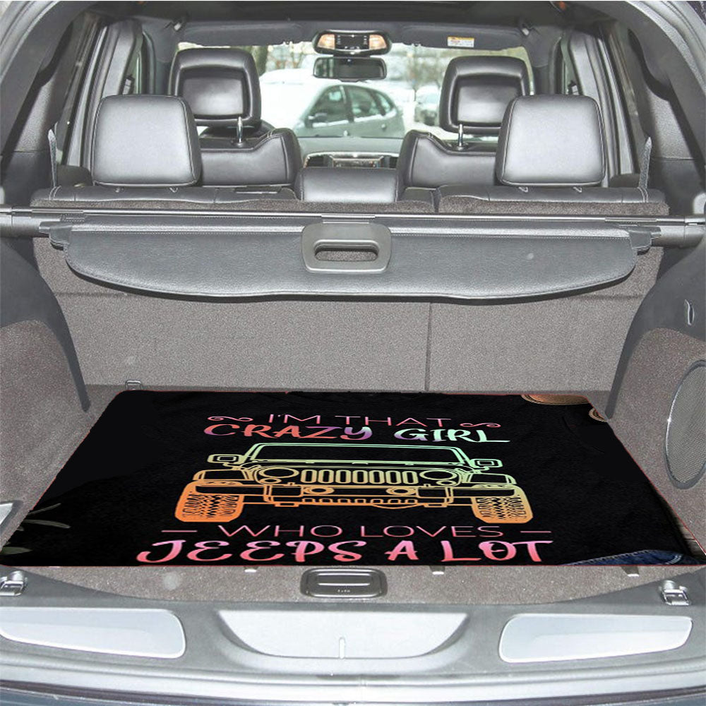 Jeep A Lot Car Trunk Mat Non Slip