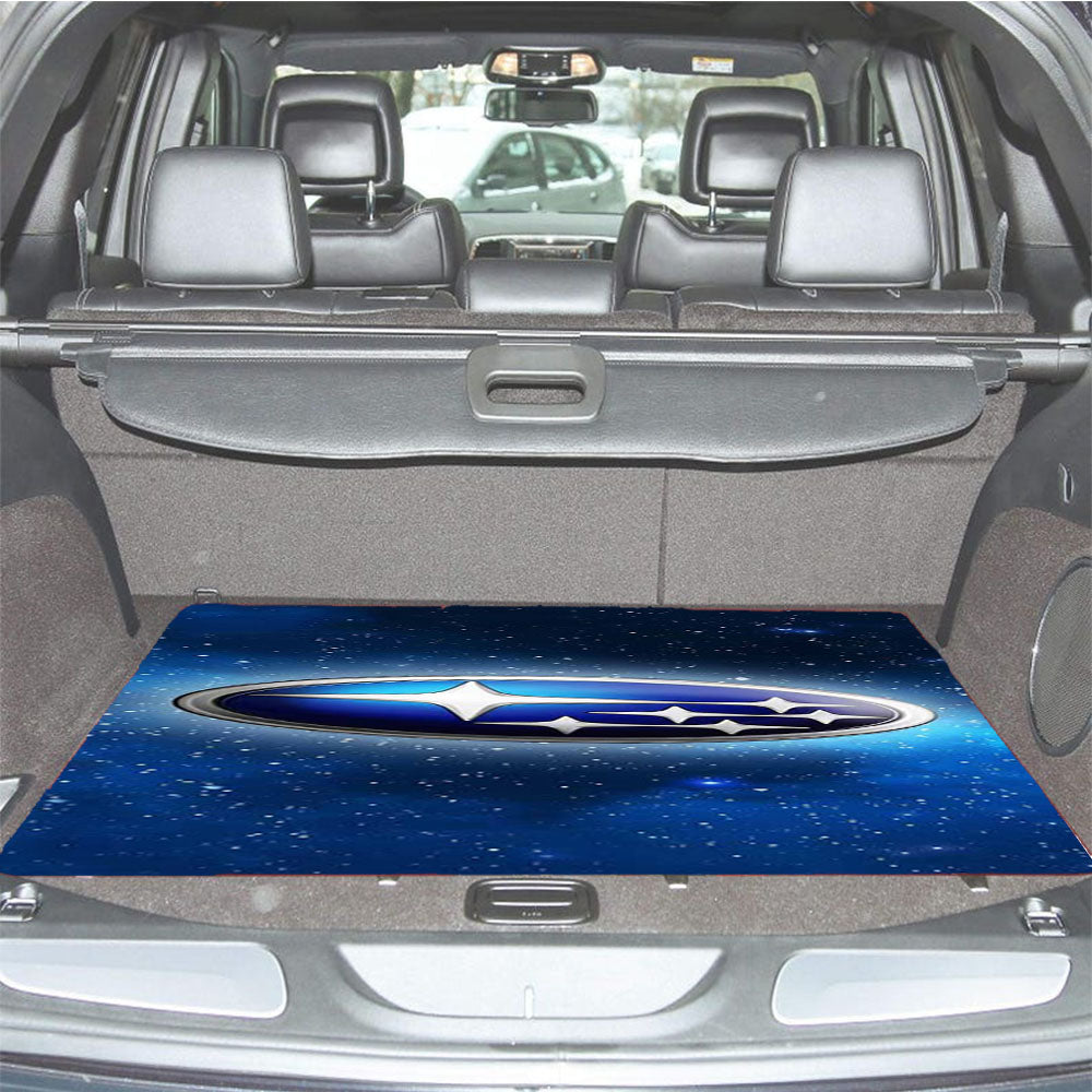 Subaru Logo Car Trunk Mat Non Slip