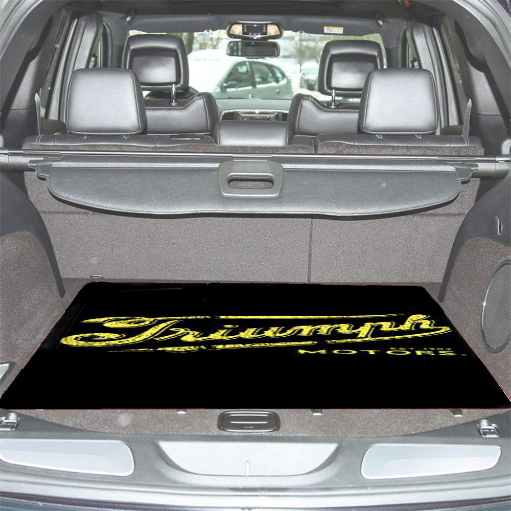 Triumph Logo 51 Car Trunk Mat Non Slip