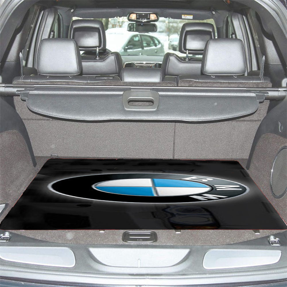Unique Design Bmw Emblem Pattern Car Trunk Mat Non Slip