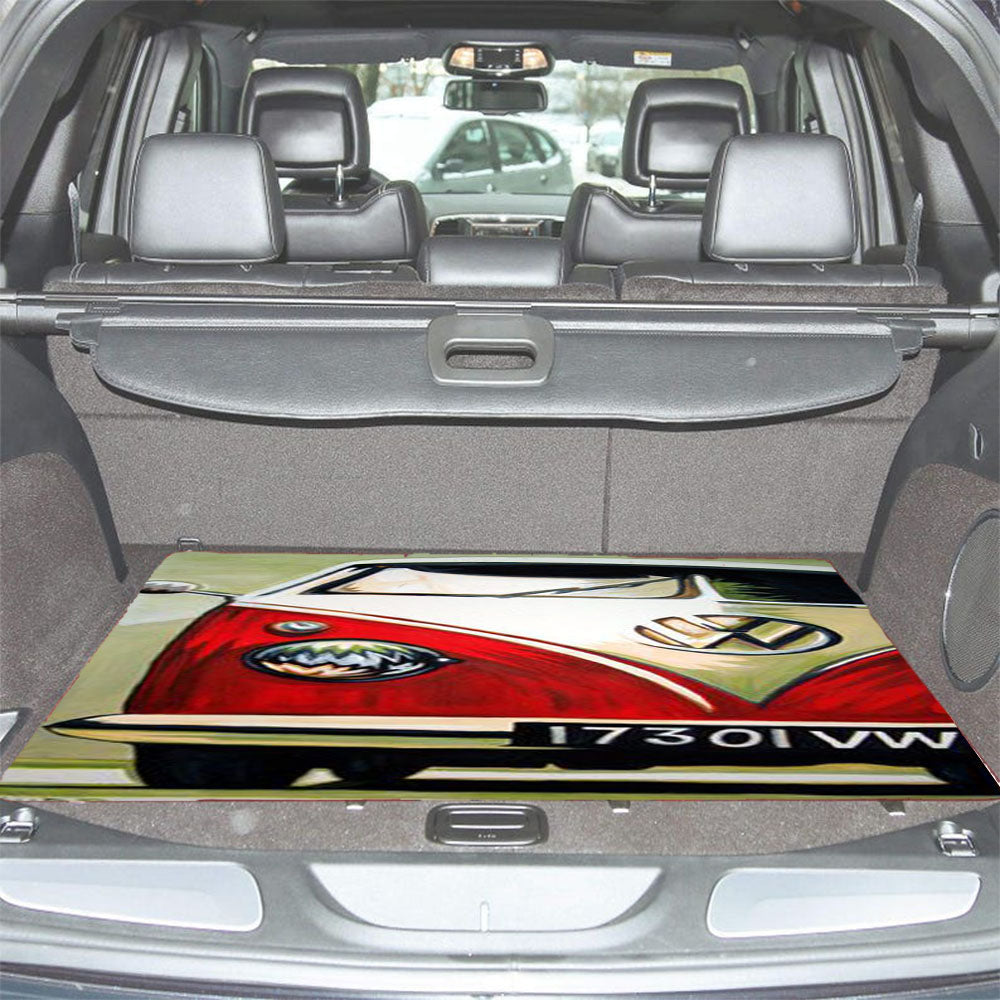 Vw Art Car Trunk Mat Non Slip