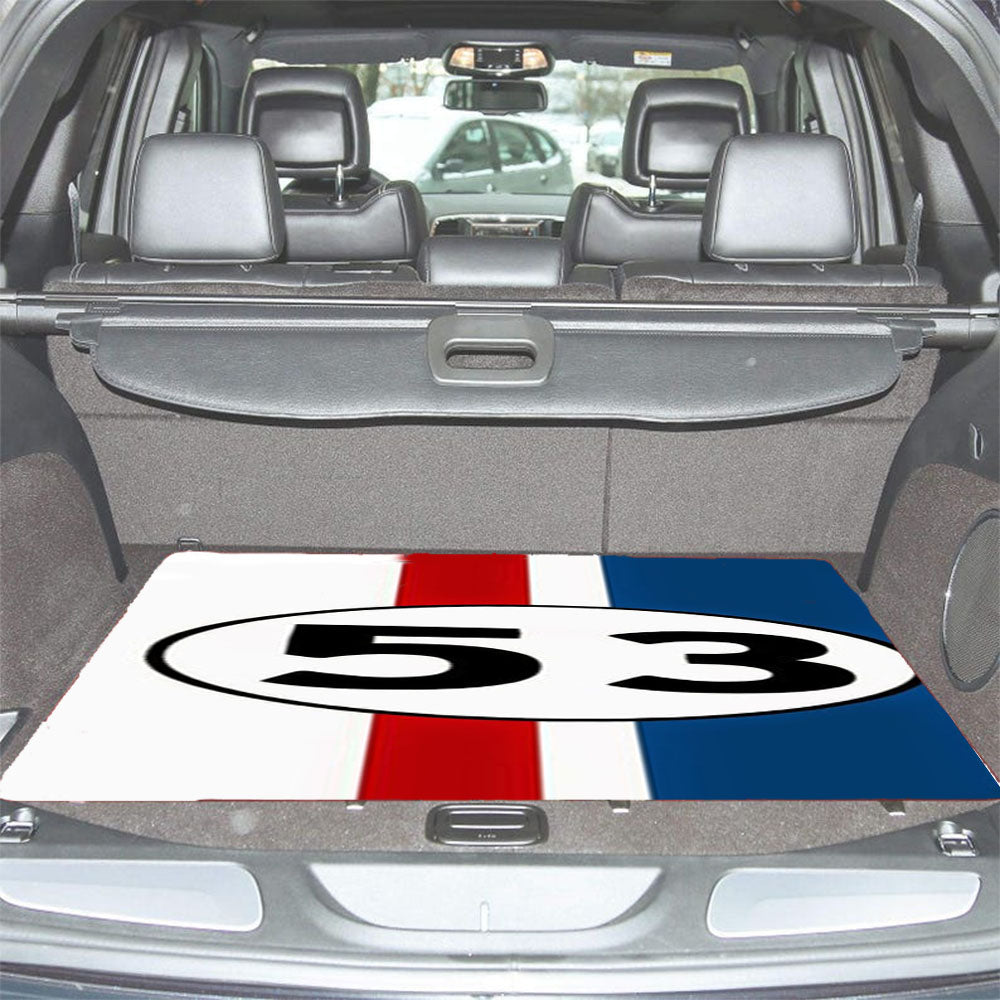 Vw Herbie Car Trunk Mat Non Slip