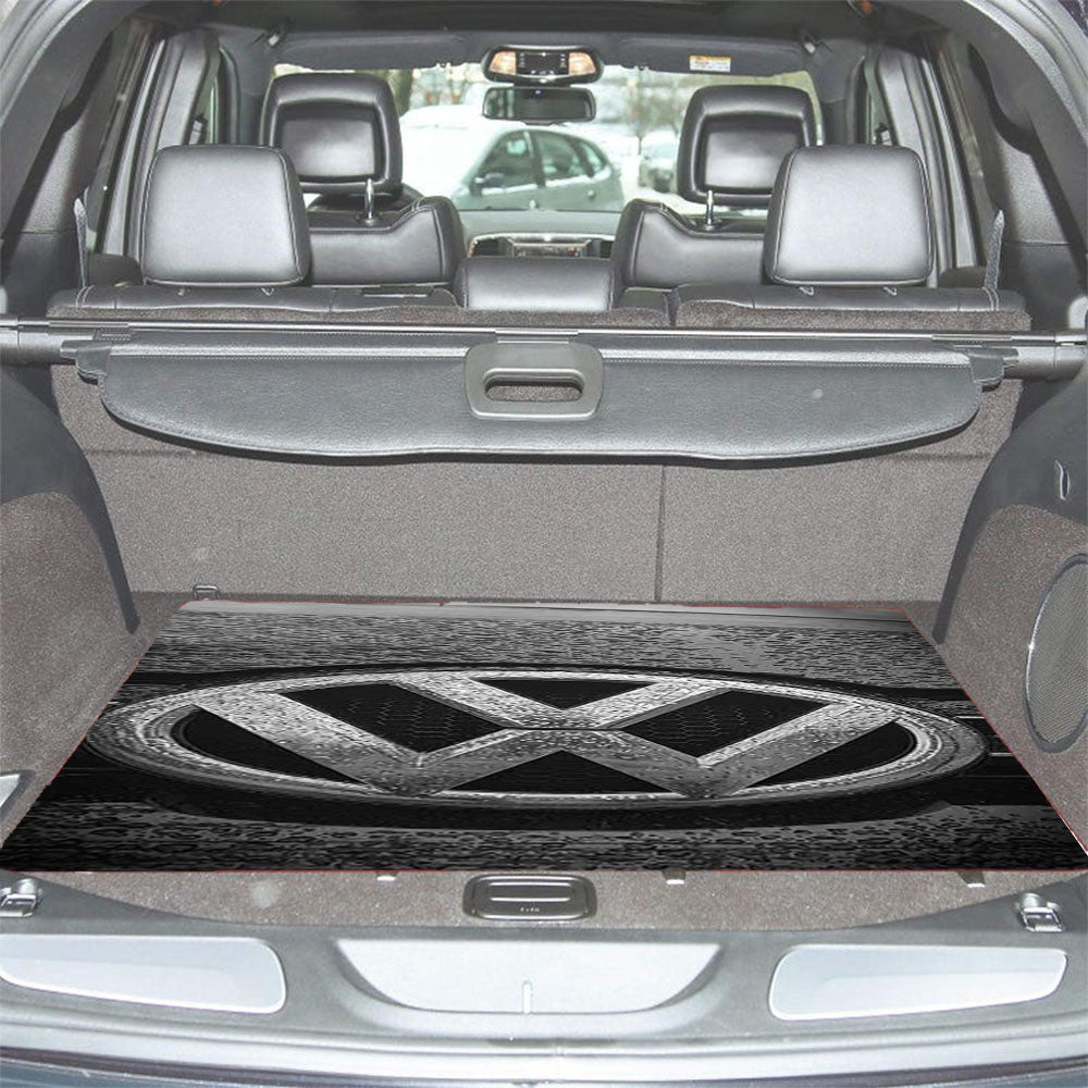 Vw Volkswagen Wet Logo Car Trunk Mat Non Slip