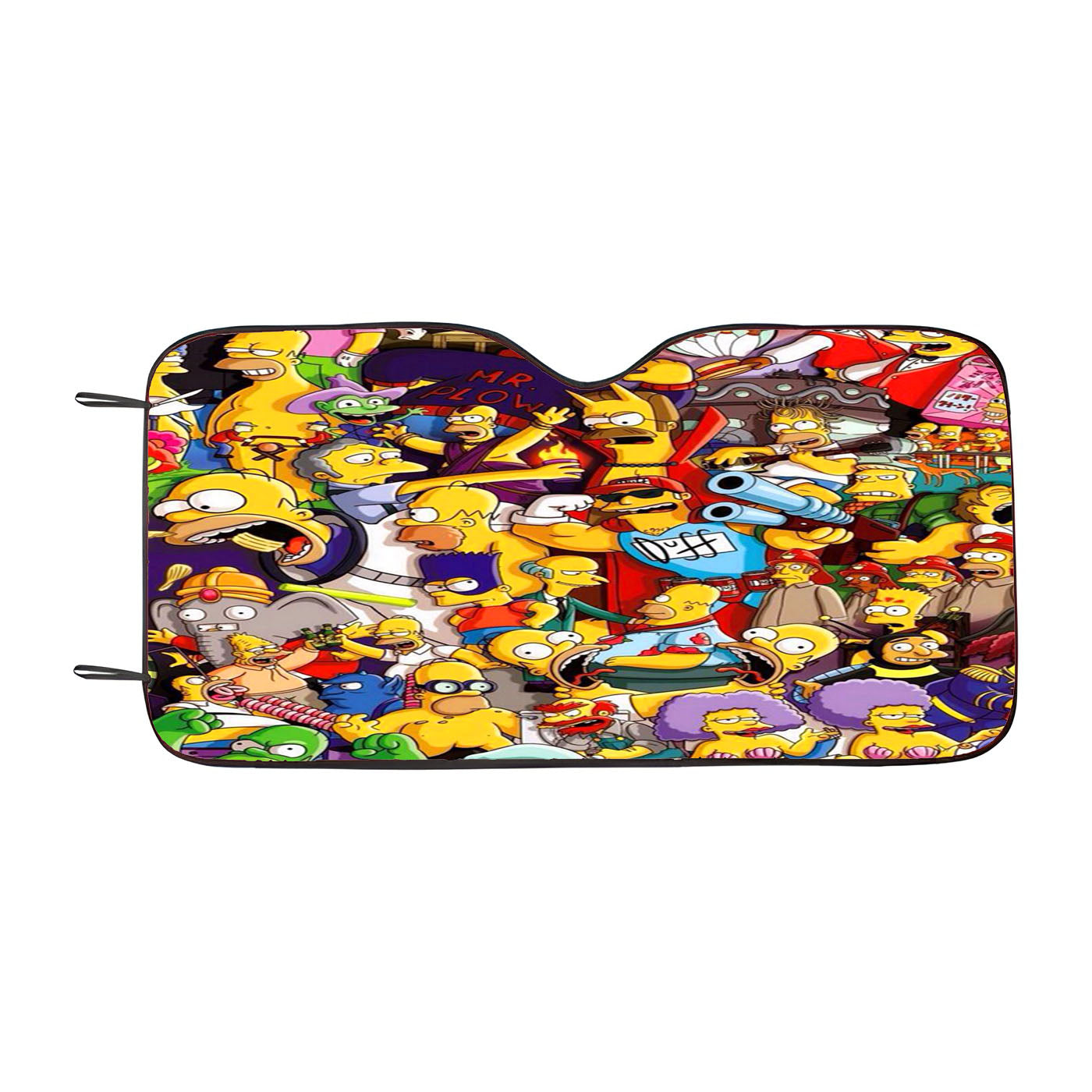 All Simpson Characters Car Auto Sun Shade Windshield Cover