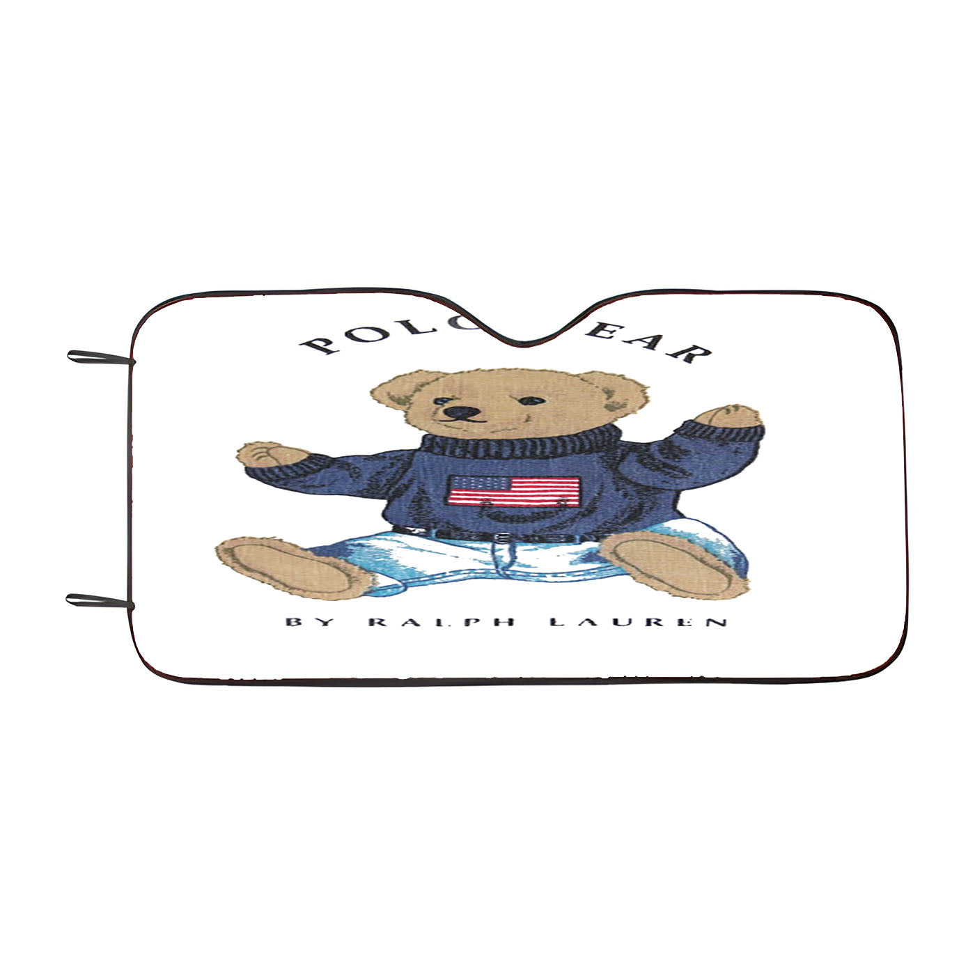 Baby Sweater Polo Bear Ralph Lauren Car Auto Sun Shade Windshield Cover
