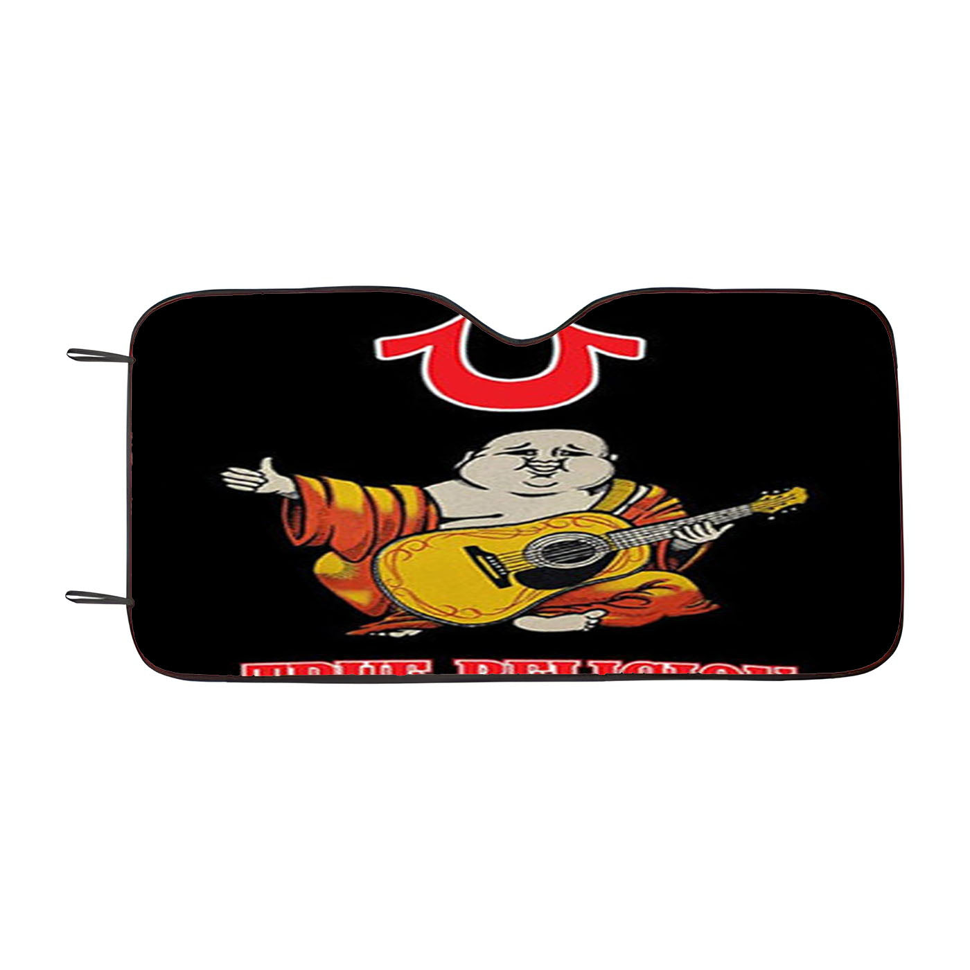 Big Buddha True Religion Car Auto Sun Shade Windshield Cover