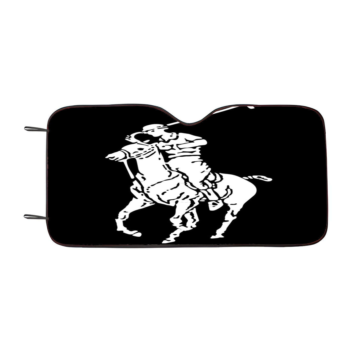 Black White Polo Ralph Lauren Logo Car Auto Sun Shade Windshield Cover