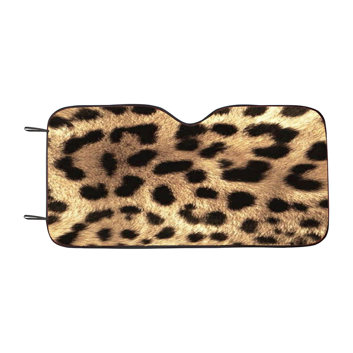 Cheetah Texture Pattern Style Car Auto Sun Shade Windshield Cover
