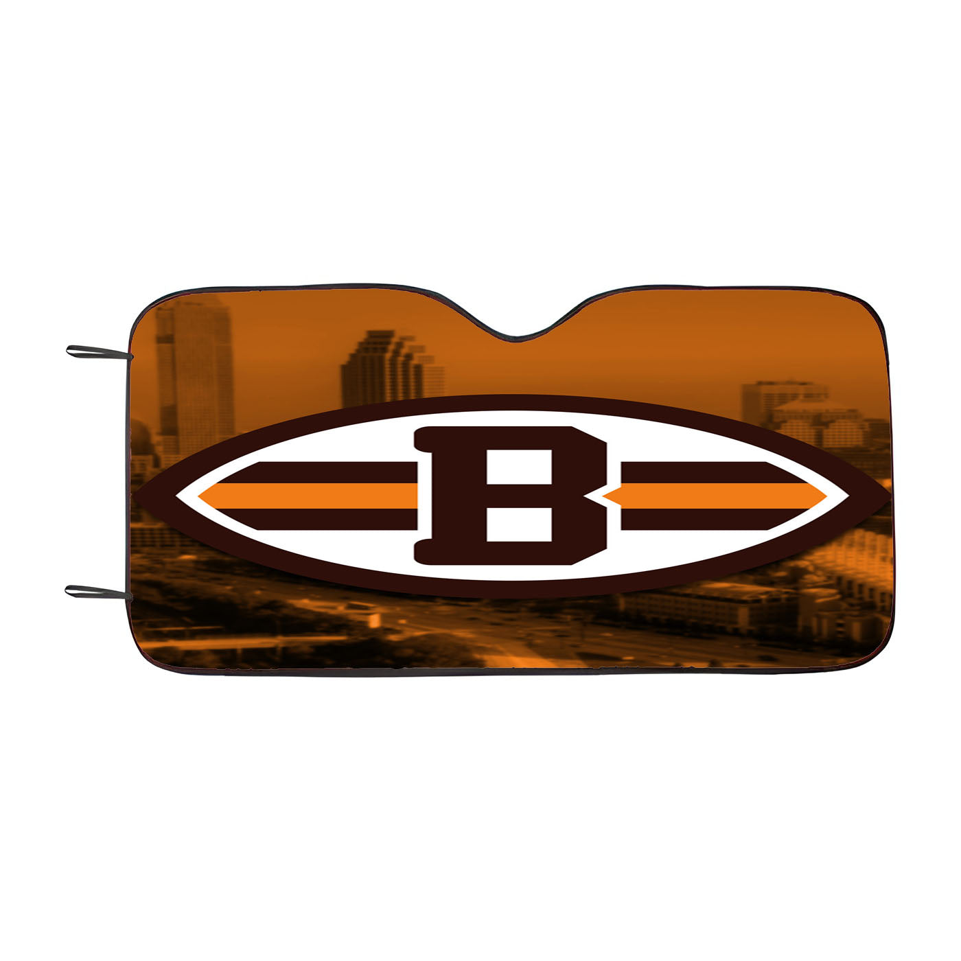 Cleveland Browns Emblem Car Auto Sun Shade Windshield Cover