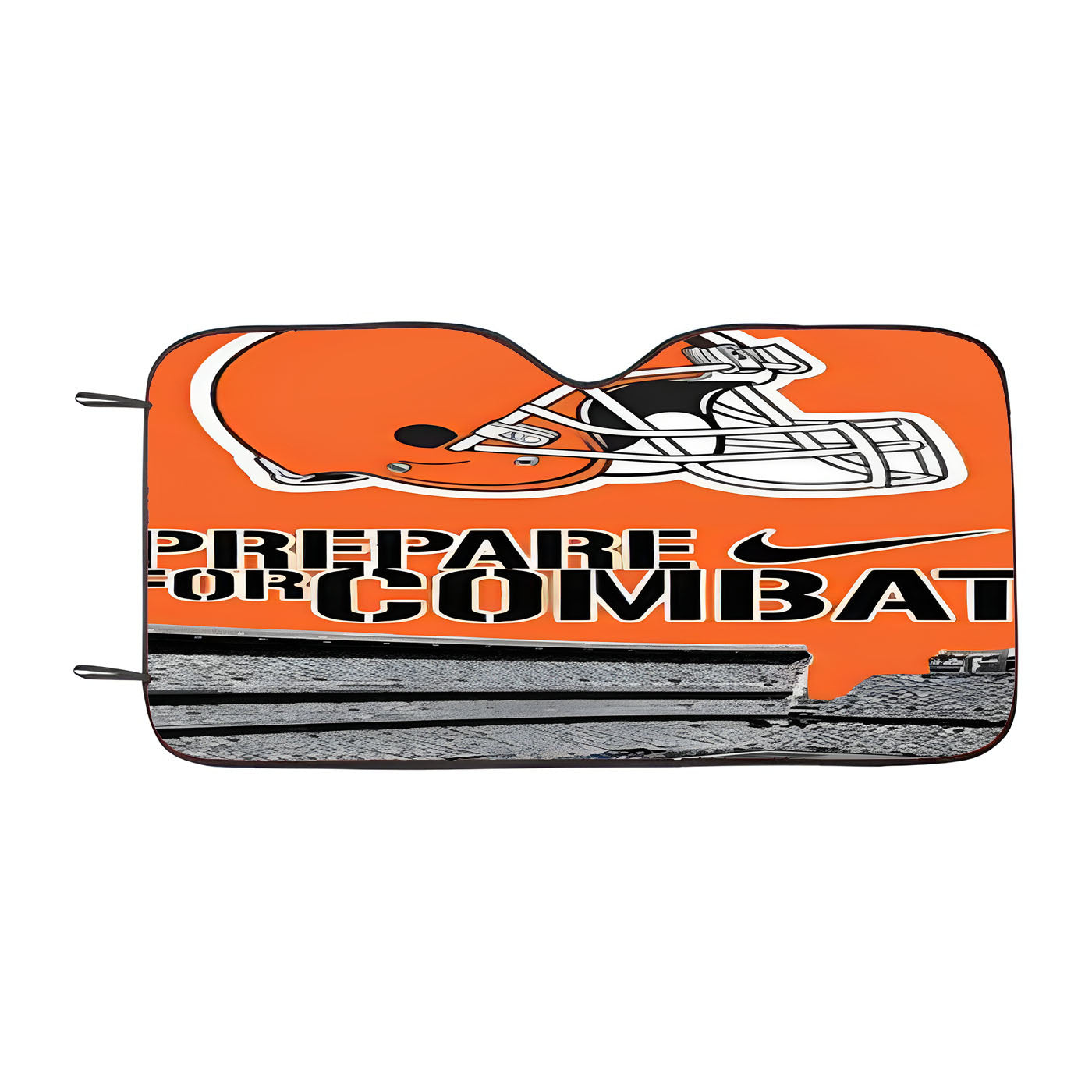 Cleveland Browns Prepare Car Auto Sun Shade Windshield Cover