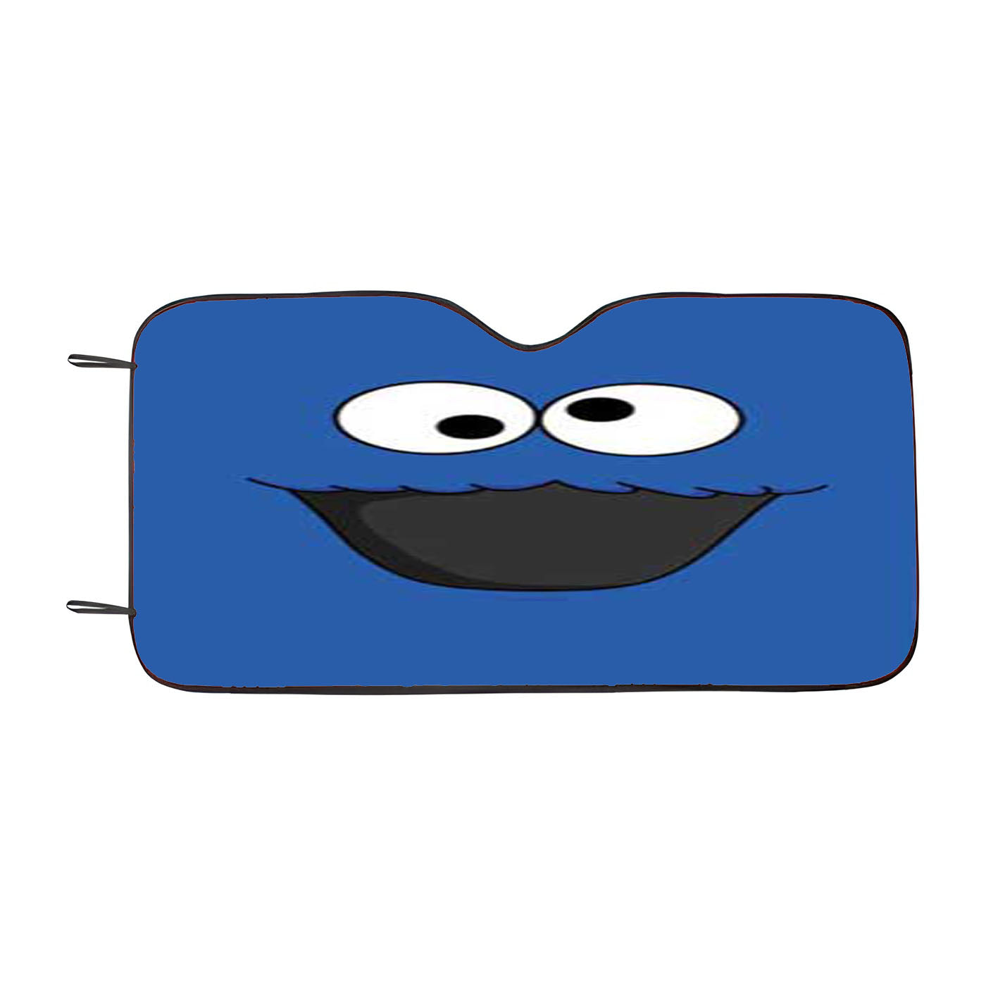 Cookie Monster Googly Eyes Car Auto Sun Shade Windshield Cover
