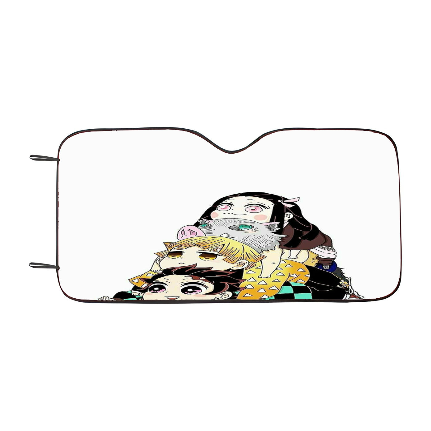 Cute Demon Slayer Wallpaper Car Auto Sun Shade Windshield Cover
