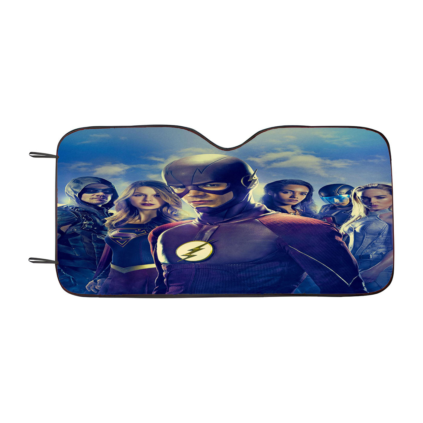 Cw The Flash Arrow Supergirl Legends Car Auto Sun Shade Windshield Cover