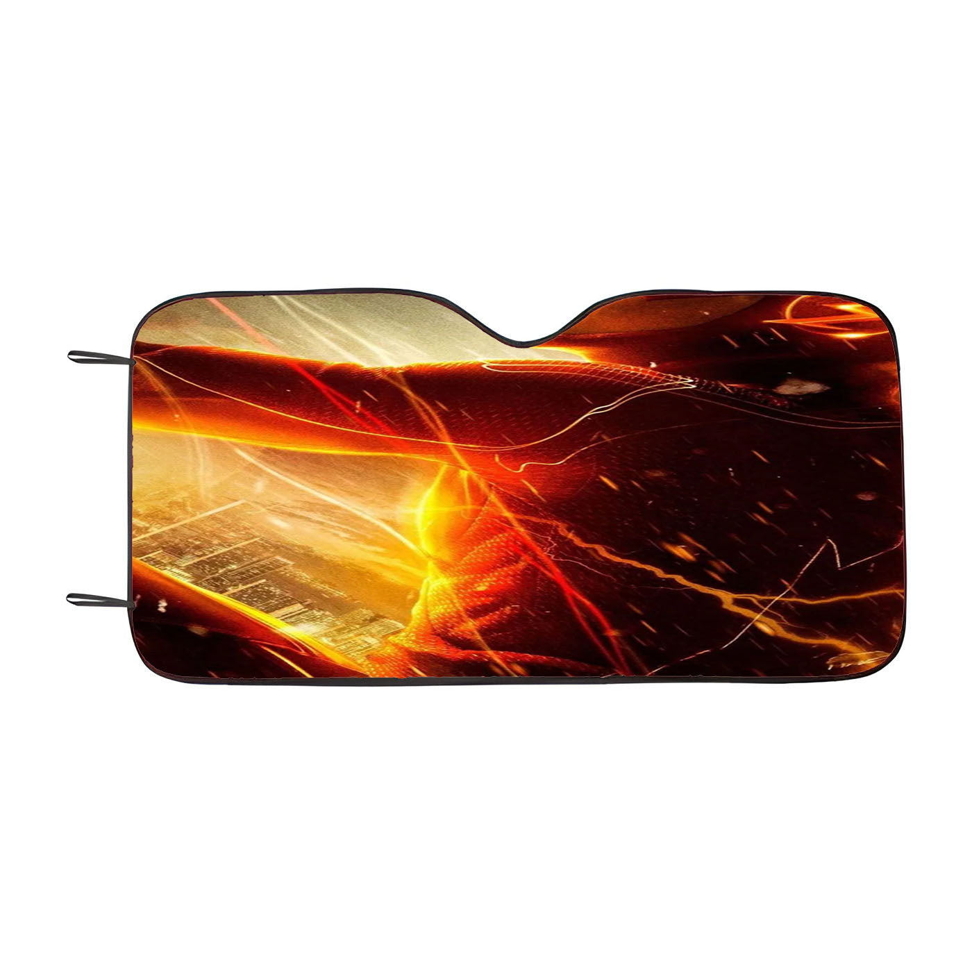 Dc Lightning Run The Flash Car Auto Sun Shade Windshield Cover