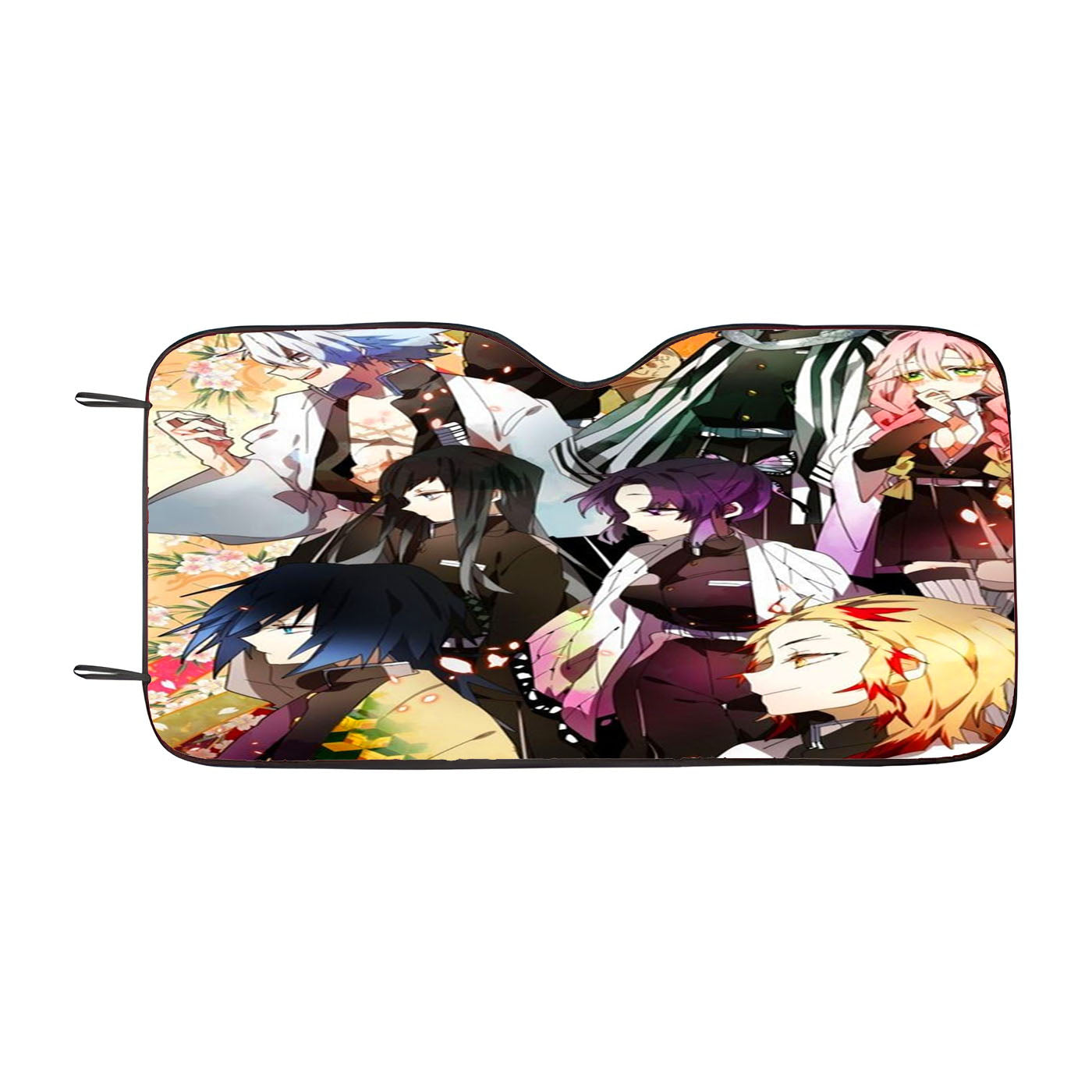 Demon Slayer Pillars Kimetsu No Yaiba Car Auto Sun Shade Windshield Cover