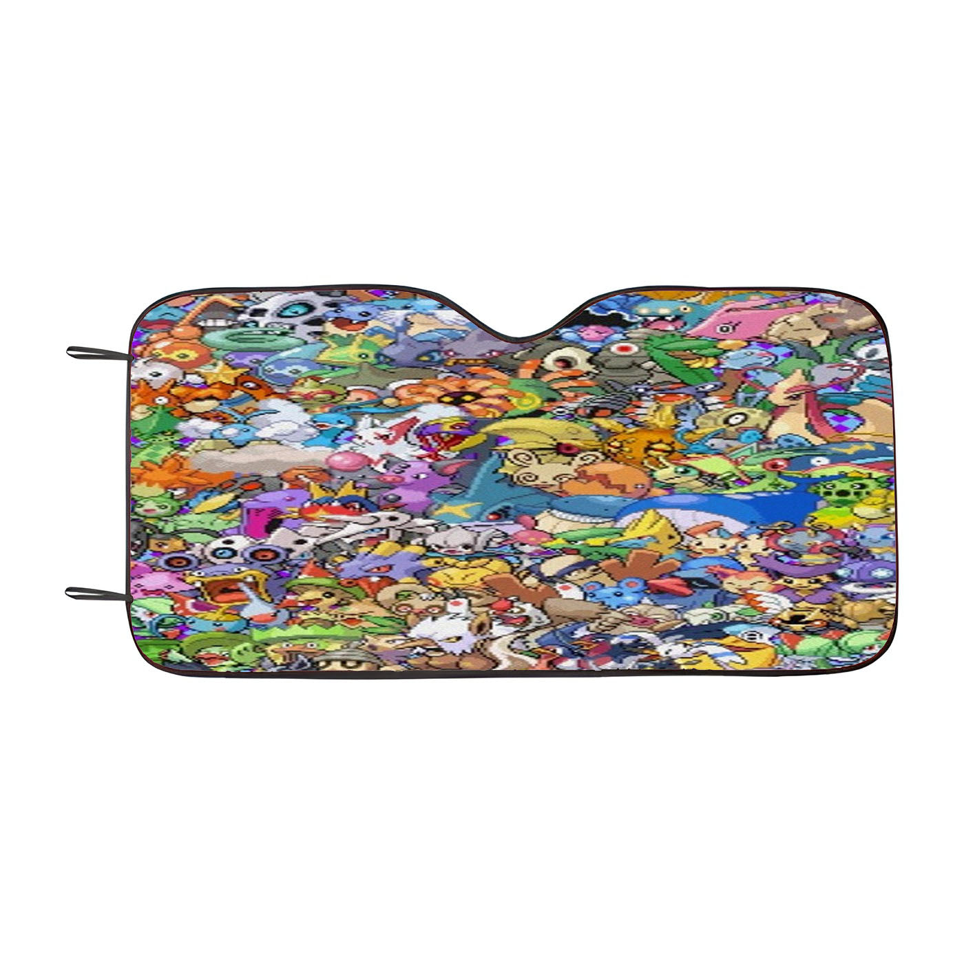 Epic Pokemon Generation 3 Cross Stitch Car Auto Sun Shade Windshield Cover