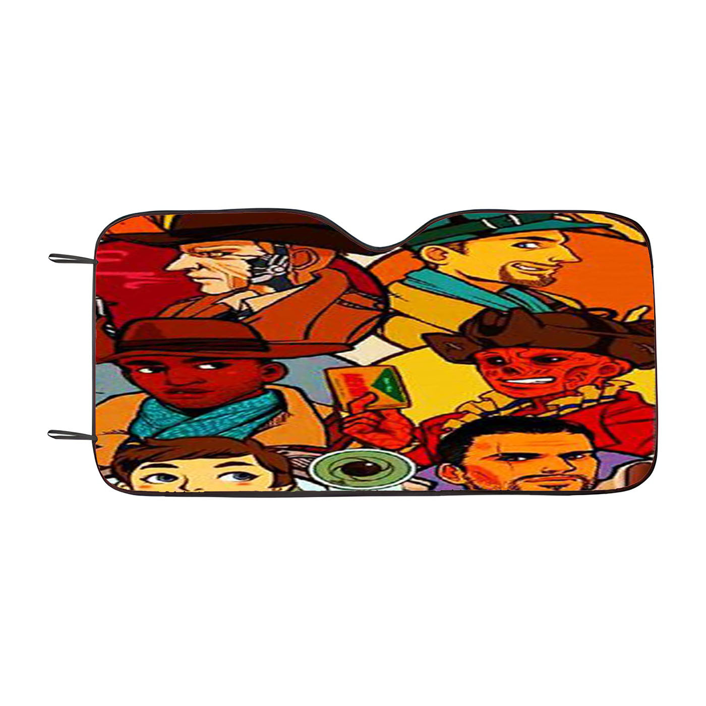 Fallout 4 Companions Car Auto Sun Shade Windshield Cover