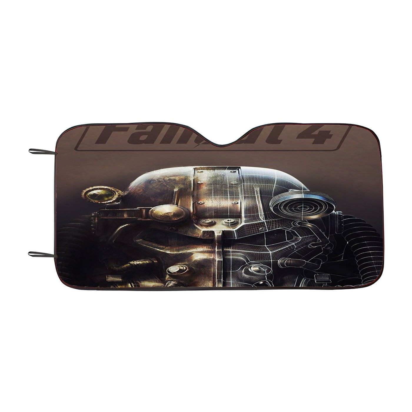 Fallout 4 Helmet Wallpapers Car Auto Sun Shade Windshield Cover